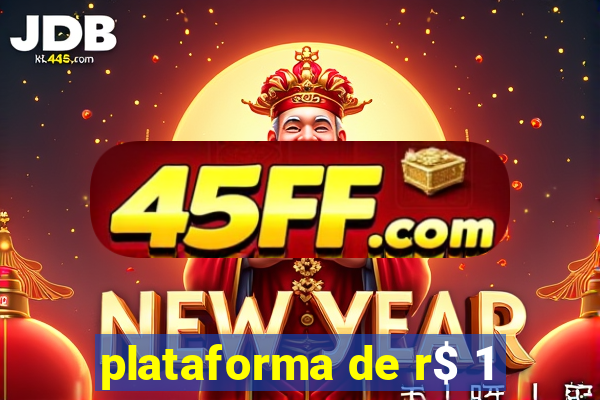 plataforma de r$ 1